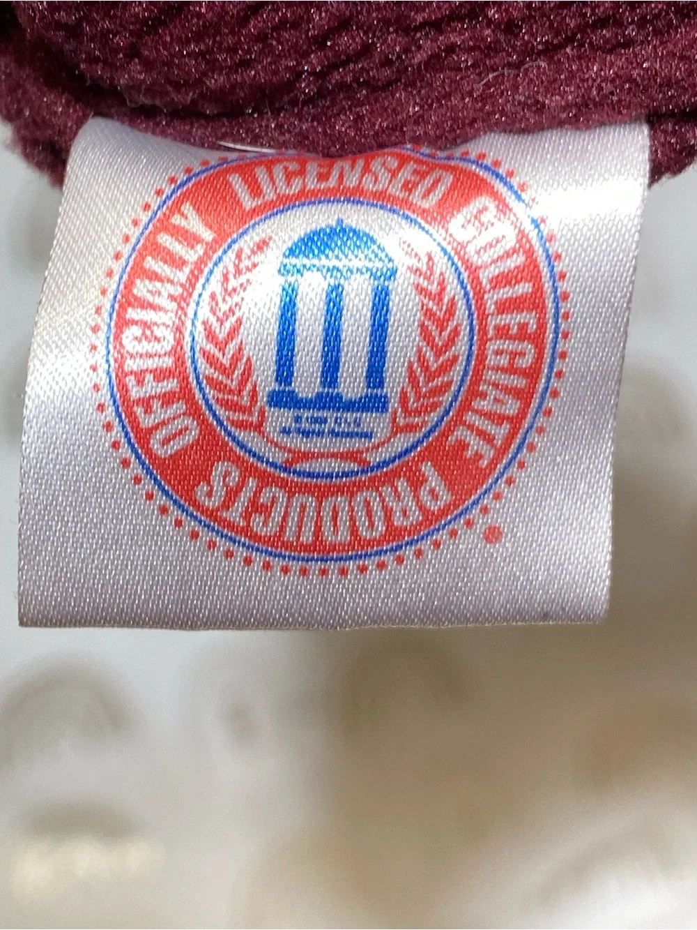 Kids Maroon Knit Beanie with Gold Embroidered Logos FSU